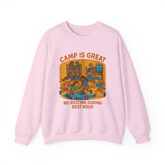 Unisex Heavy Blend™ Crewneck Sweatshirt Rest Hour