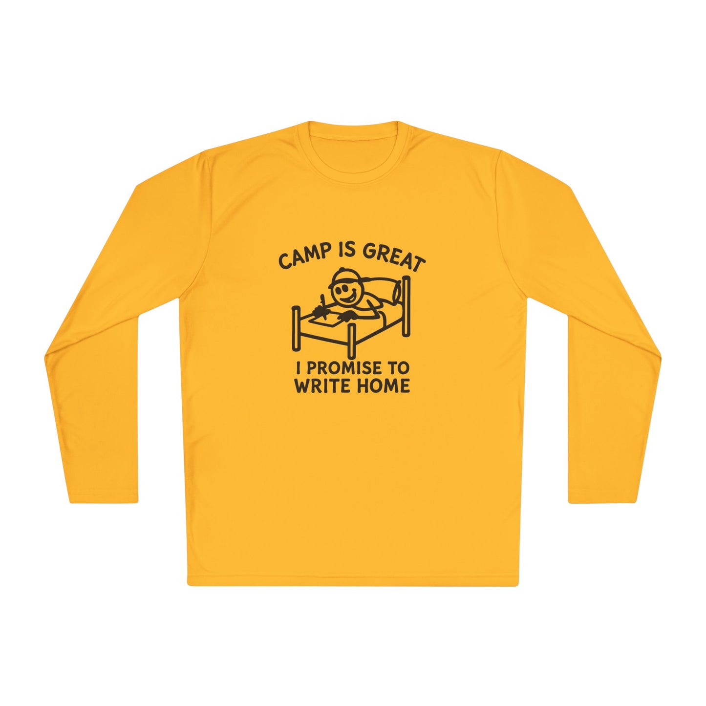 Unisex Lightweight Long Sleeve Tee Write Home