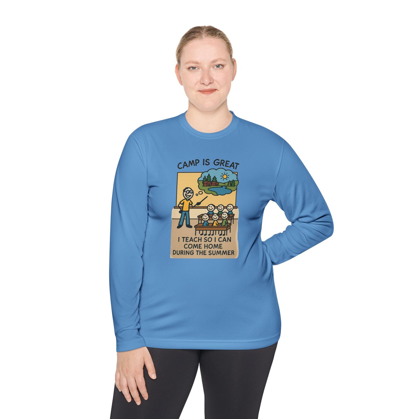 Unisex Lightweight Long Sleeve Tee Teacher