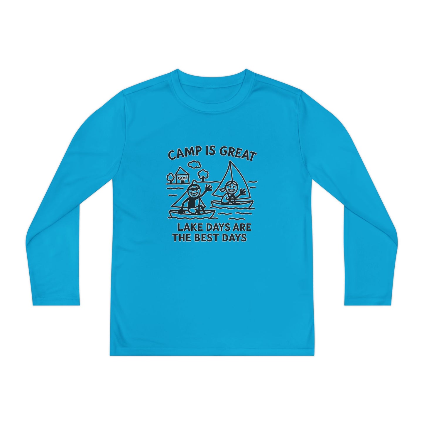 Youth Long Sleeve Competitor Tee Lake Days