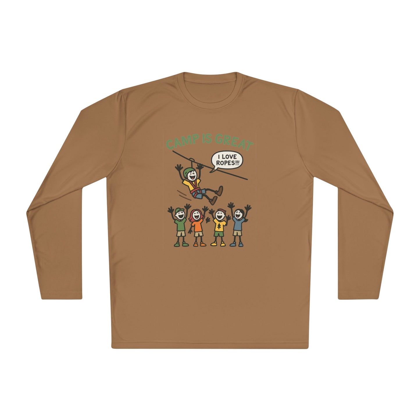 Unisex Lightweight Long Sleeve Tee Ropes