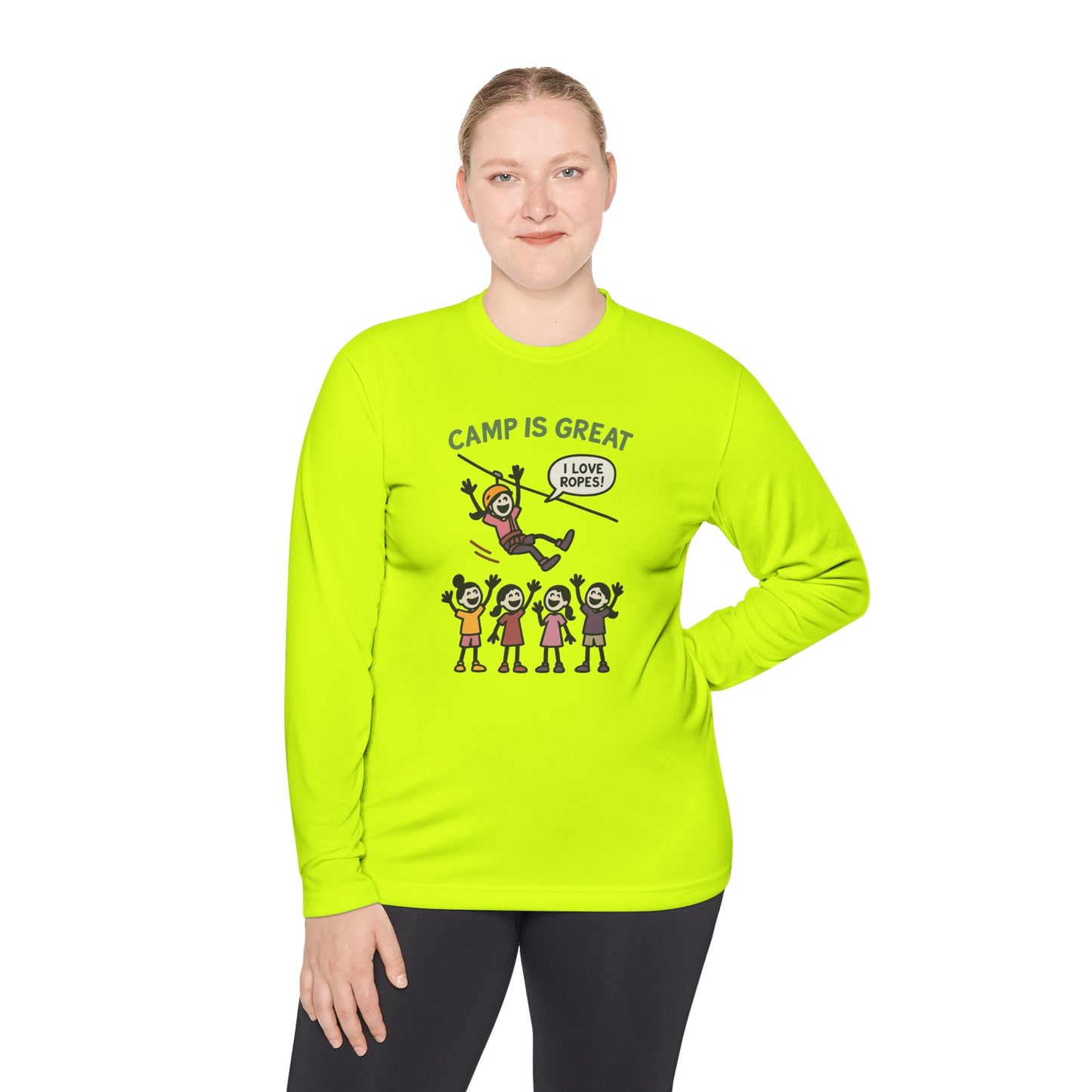 Unisex Lightweight Long Sleeve Tee Ropes