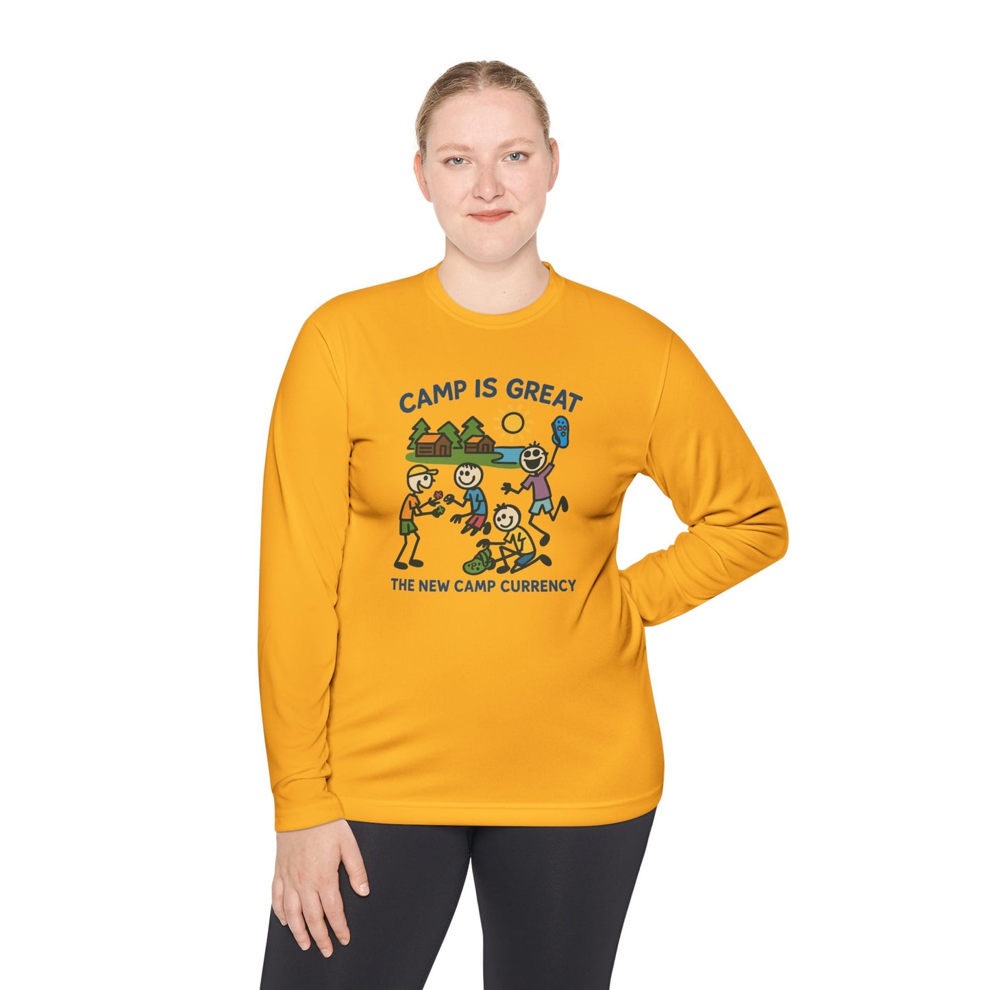 Unisex Lightweight Long Sleeve Tee Shoe Charms