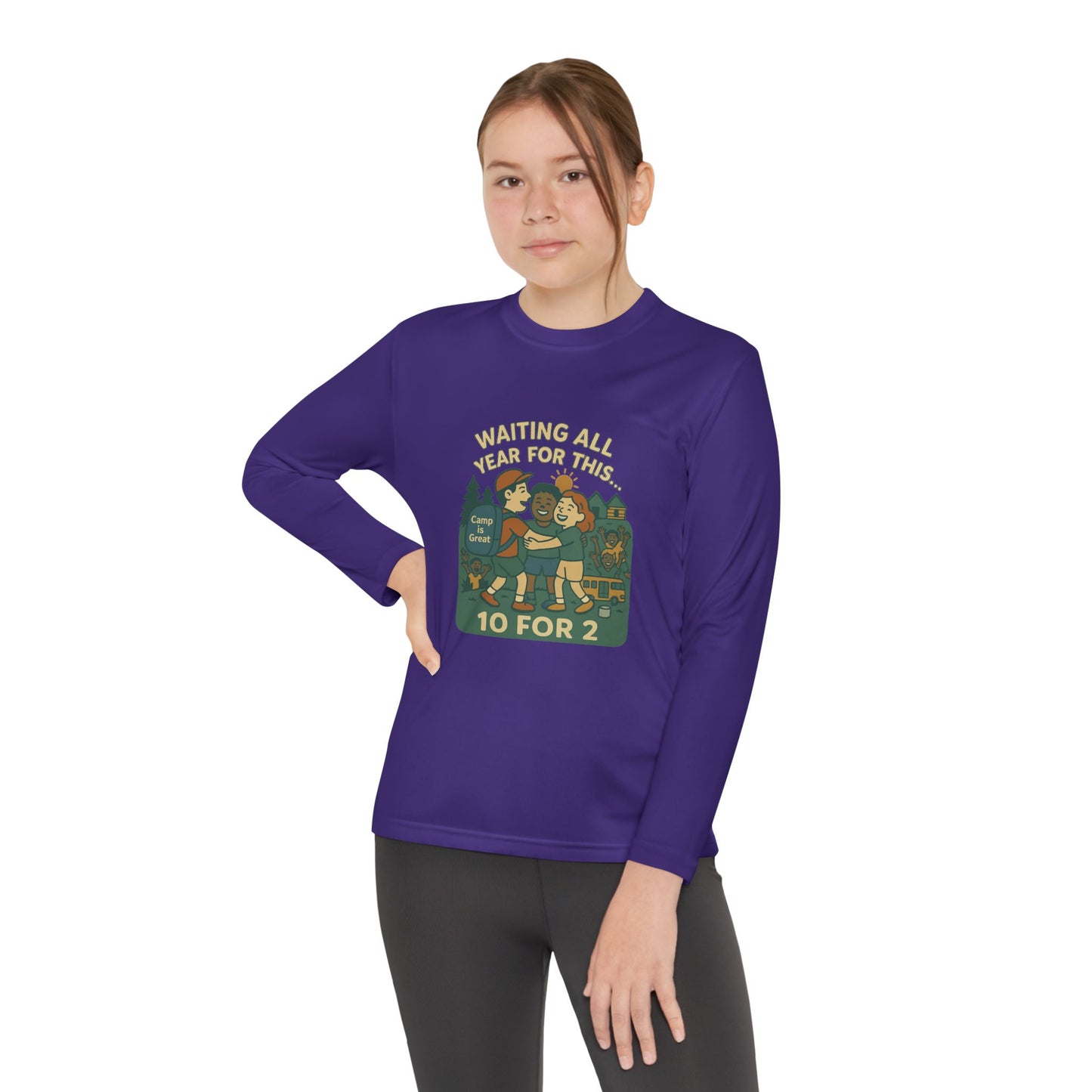 Youth Long Sleeve Competitor Tee Opening Day