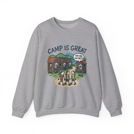 Unisex Heavy Blend™ Crewneck Sweatshirt No G's on BC