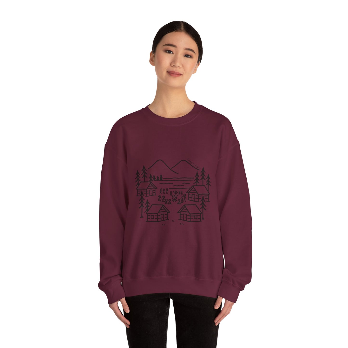 Unisex Heavy Blend™ Crewneck Sweatshirt Landscape