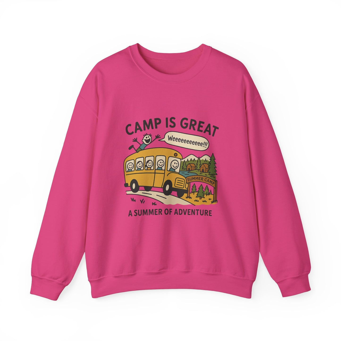 Unisex Heavy Blend™ Crewneck Sweatshirt Bus