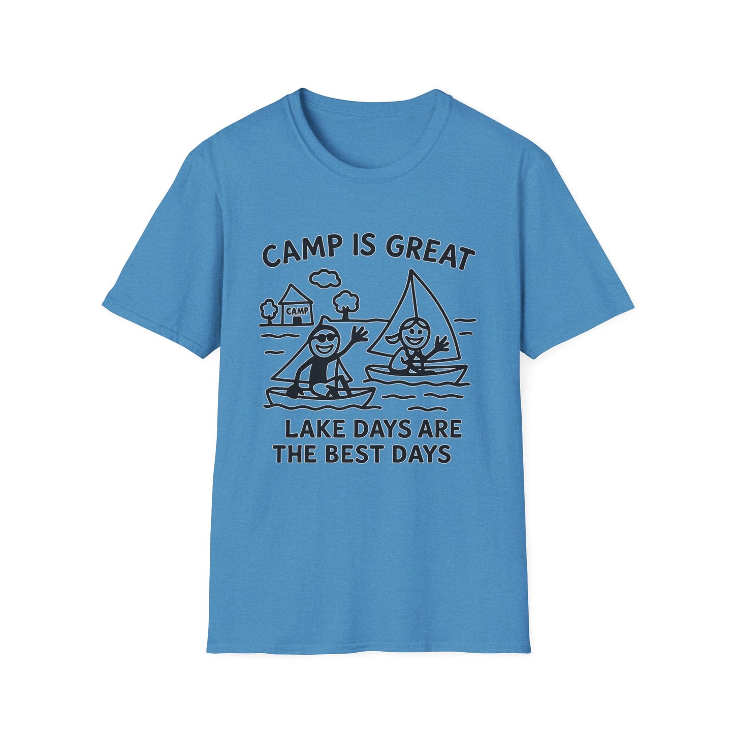 Unisex Softstyle T-Shirt Lake Days