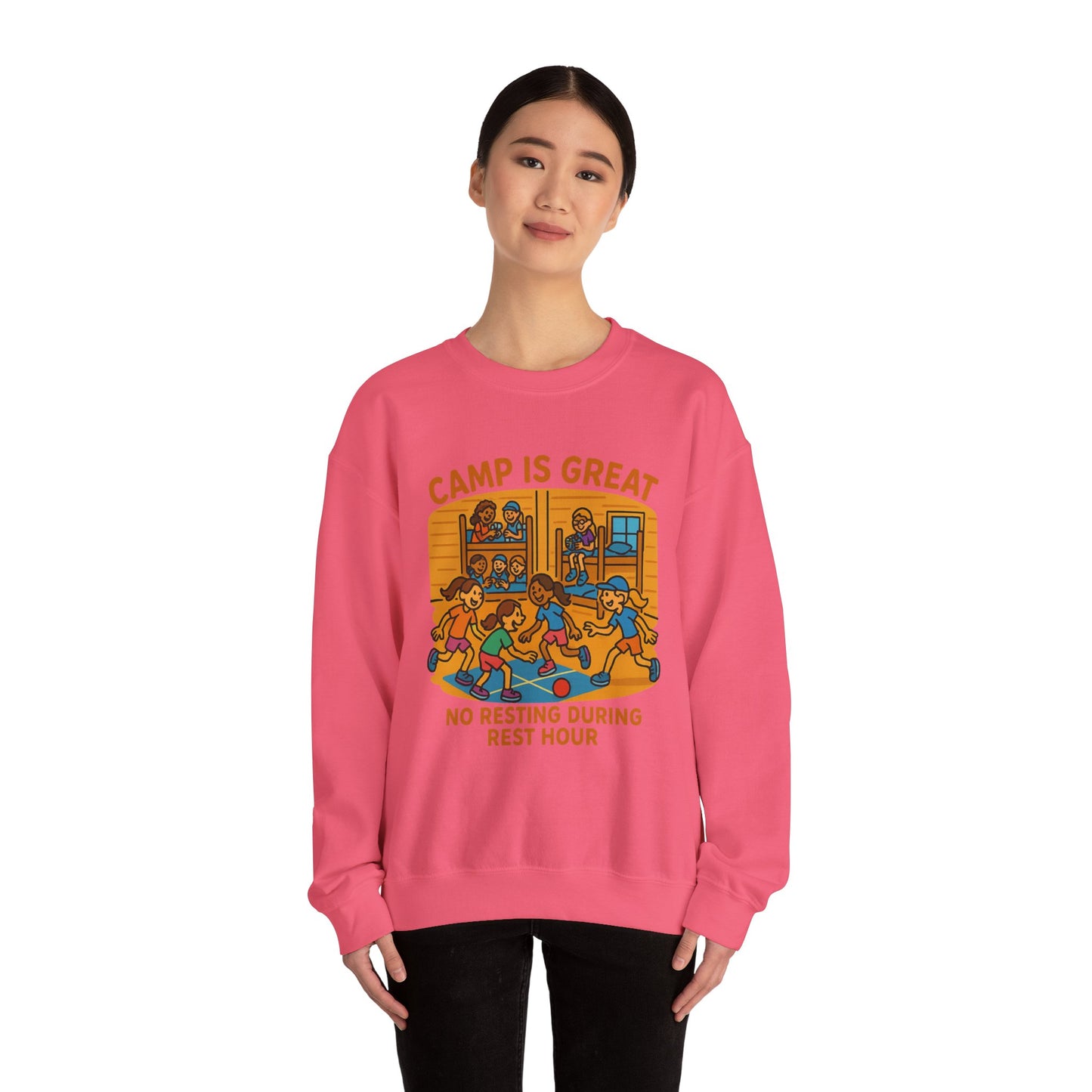 Unisex Heavy Blend™ Crewneck Sweatshirt Rest Hour