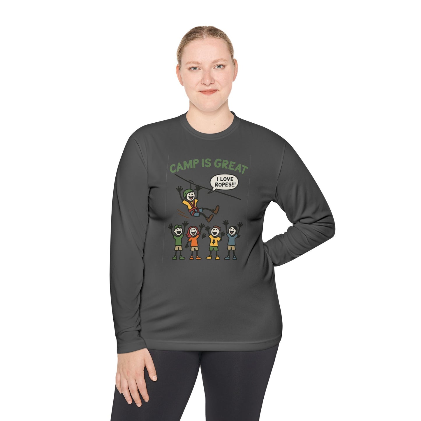 Unisex Lightweight Long Sleeve Tee Ropes