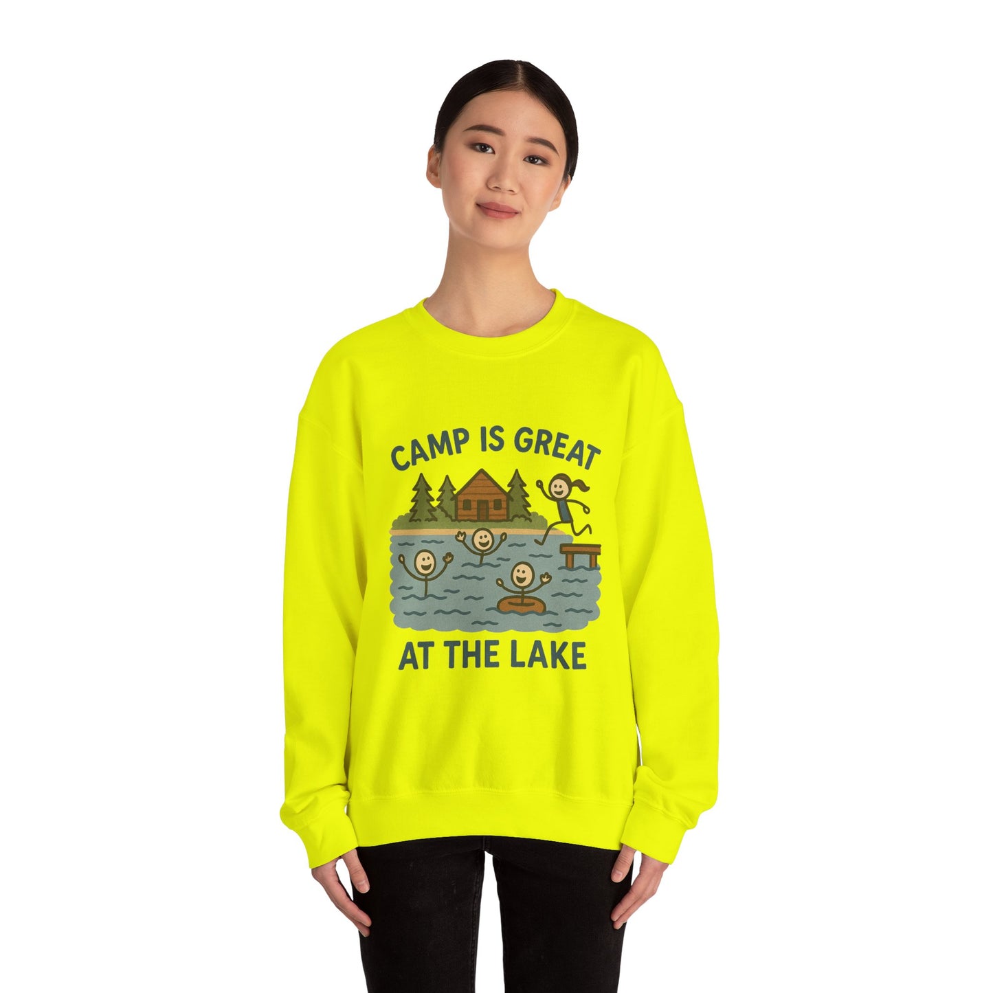 Unisex Heavy Blend™ Crewneck Sweatshirt Lake