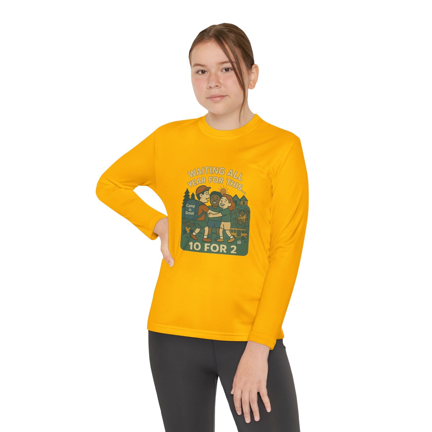 Youth Long Sleeve Competitor Tee Opening Day