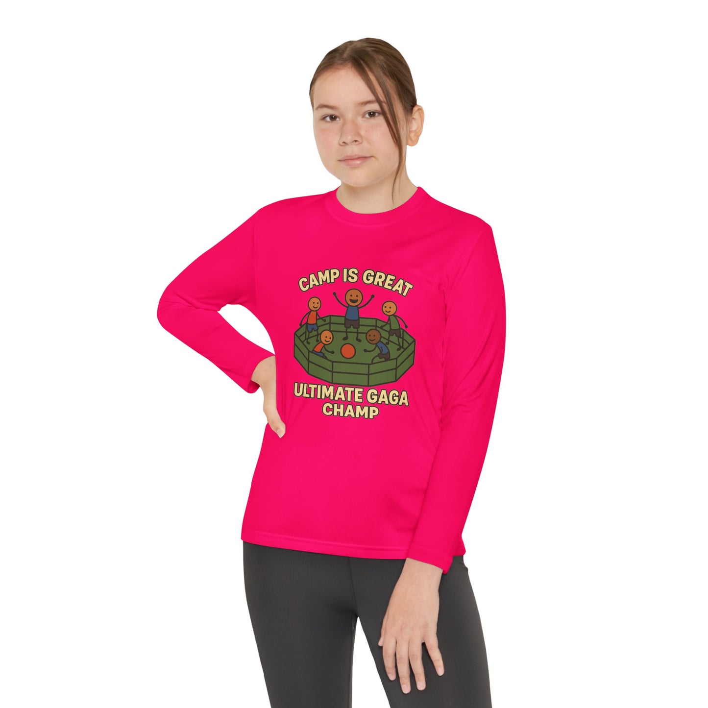 Youth Long Sleeve Competitor Tee GA Champ