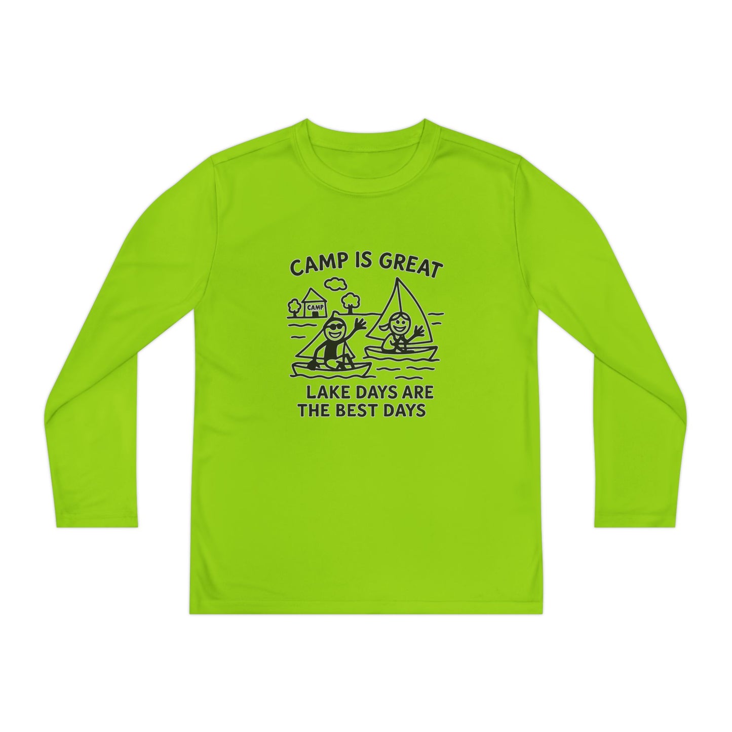 Youth Long Sleeve Competitor Tee Lake Days