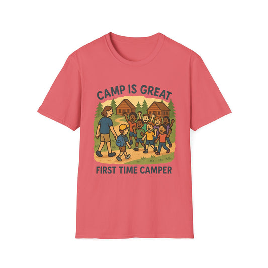 Unisex Softstyle T-Shirt First Time Camper