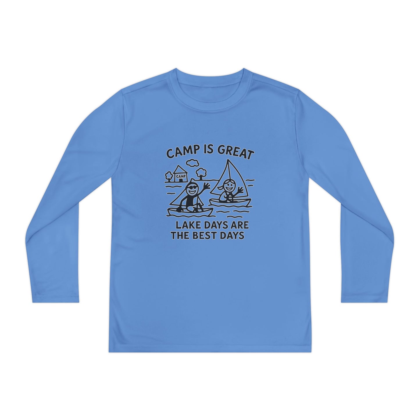 Youth Long Sleeve Competitor Tee Lake Days