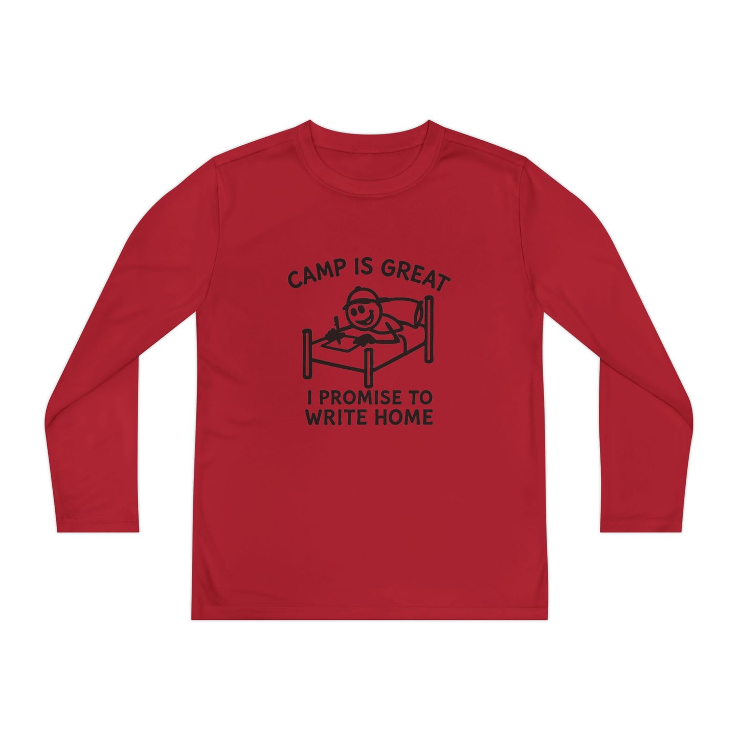 Youth Long Sleeve Competitor Tee Write Home