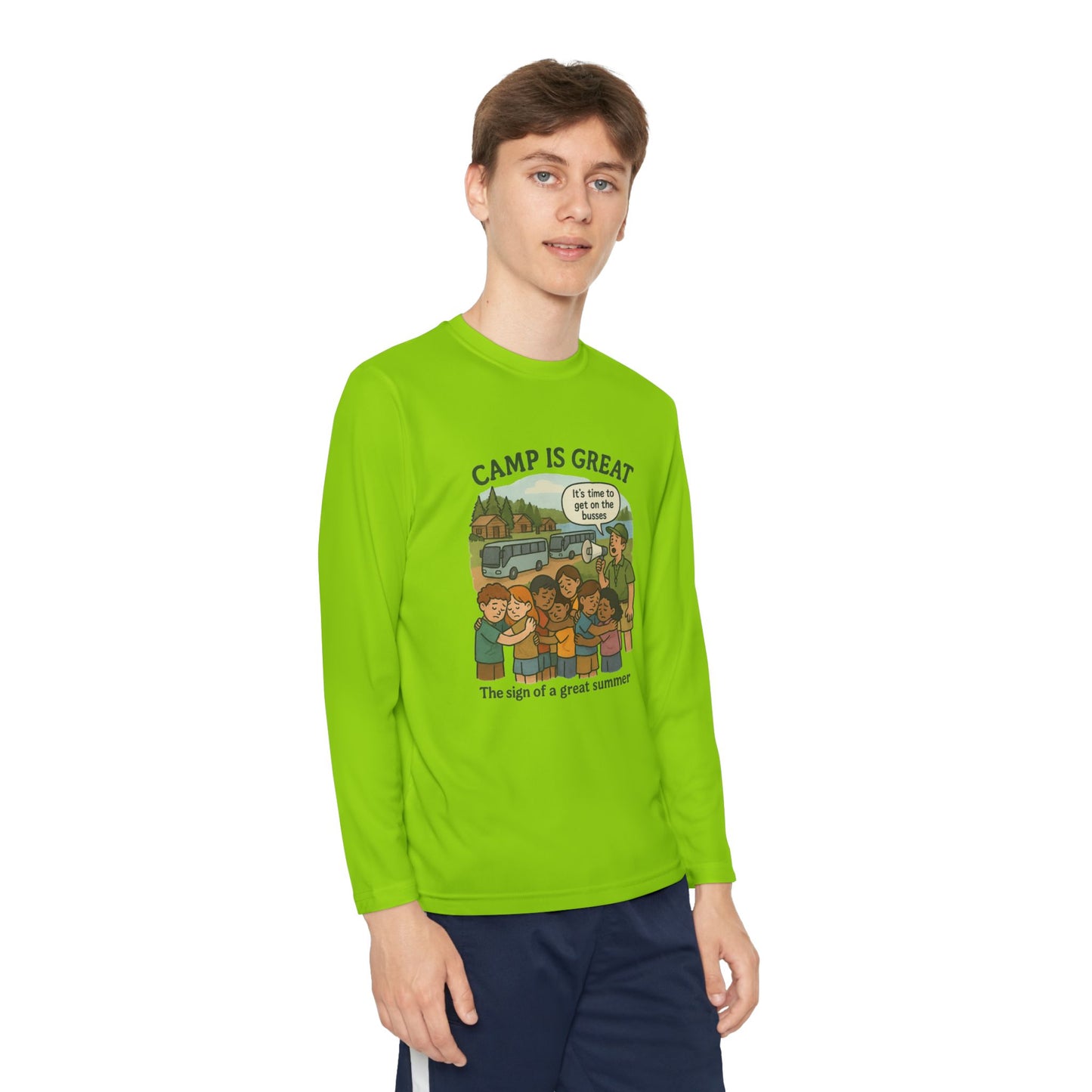 Youth Long Sleeve Competitor Tee Closing Day