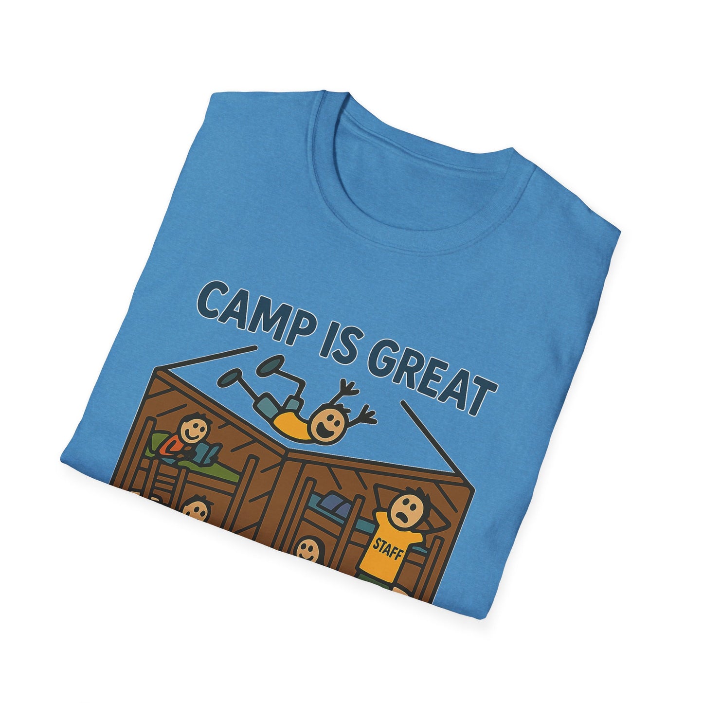 Unisex Softstyle T-Shirt Typical Day in the Cabin