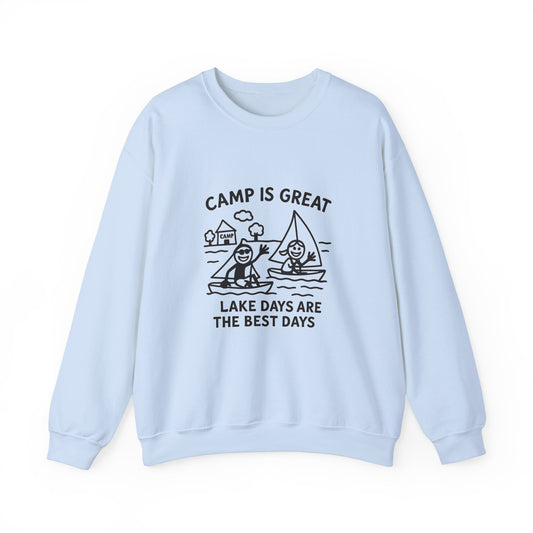 Unisex Heavy Blend™ Crewneck Sweatshirt Lake Days