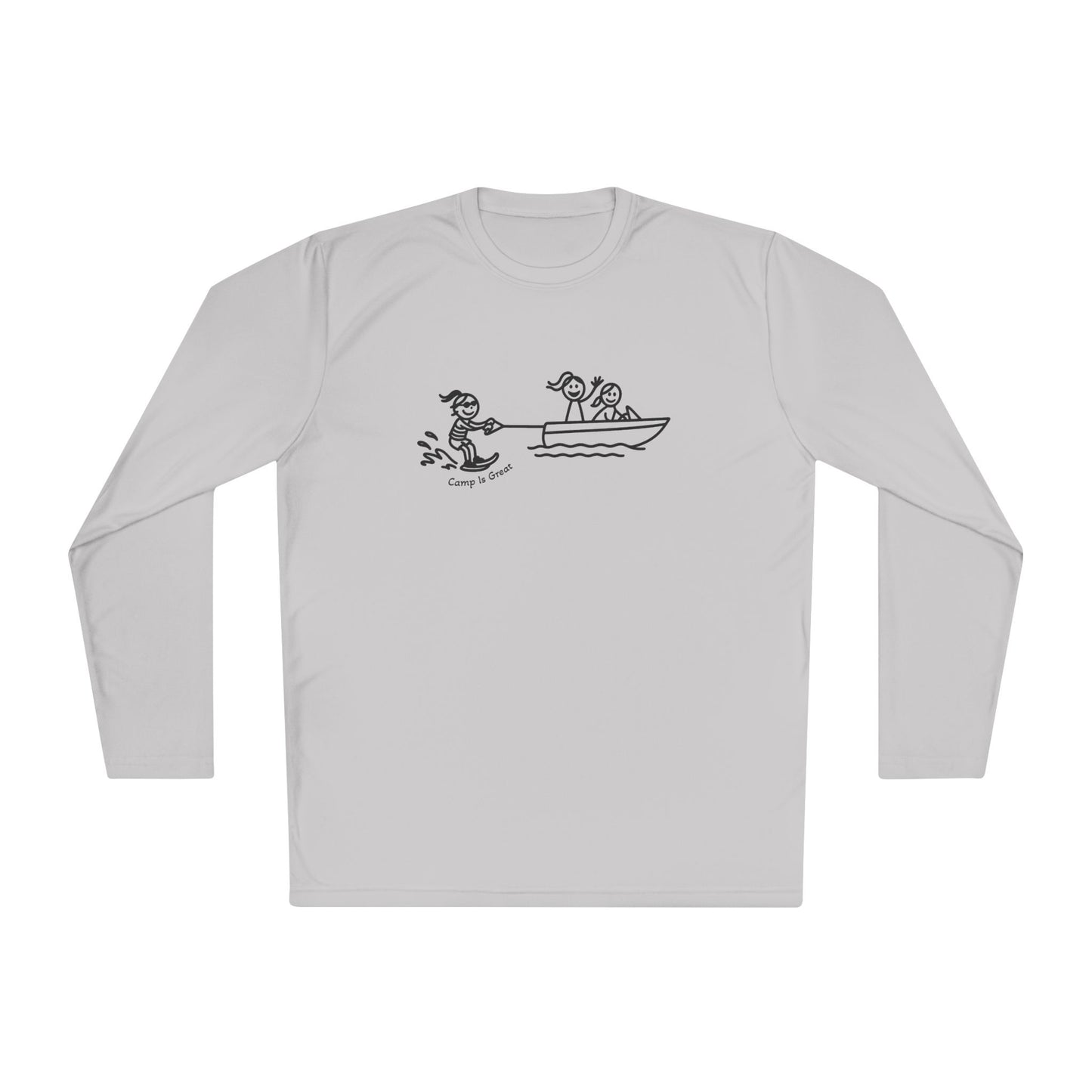 Unisex Lightweight Long Sleeve Tee Waterski