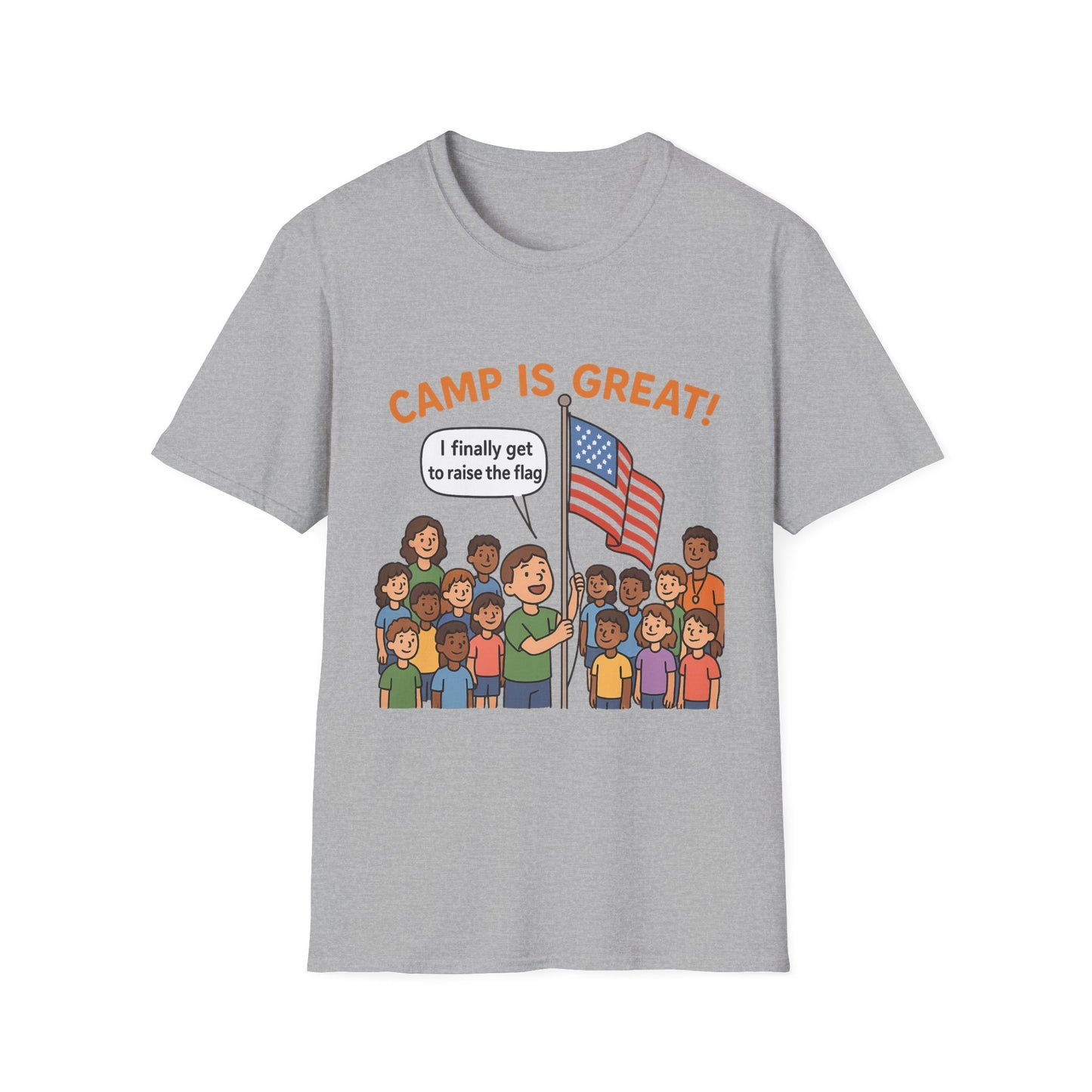 Unisex Softstyle T-Shirt Flag