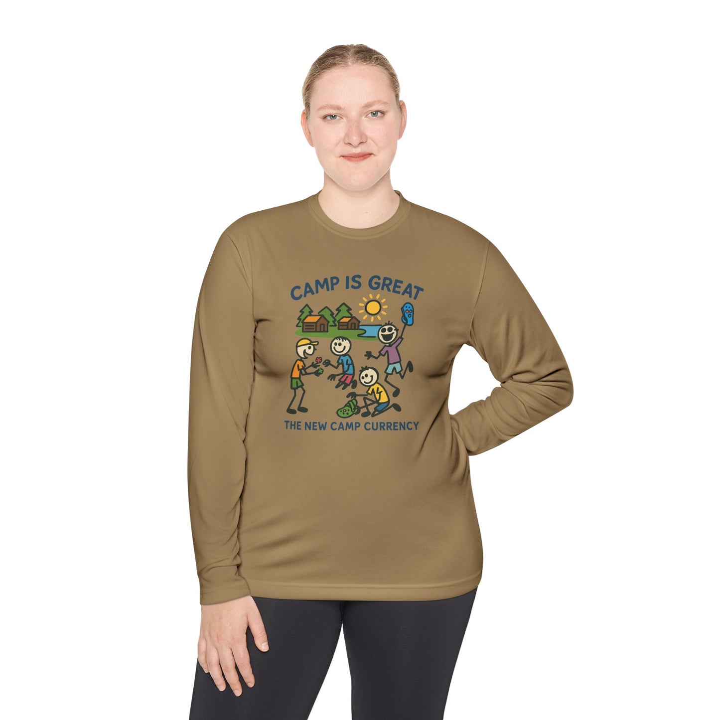 Unisex Lightweight Long Sleeve Tee Shoe Charms