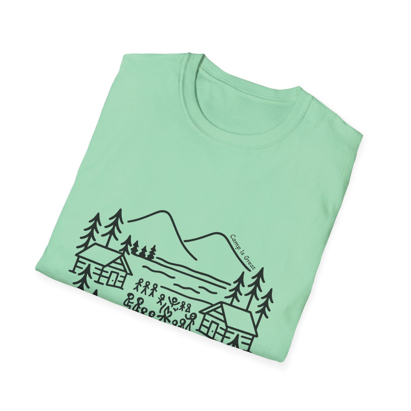 Unisex Softstyle T-Shirt Landscape