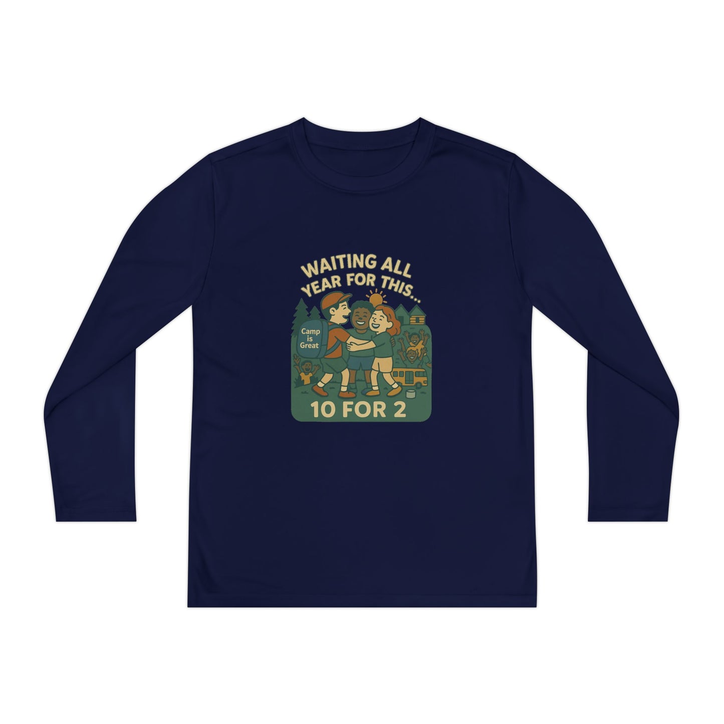 Youth Long Sleeve Competitor Tee Opening Day