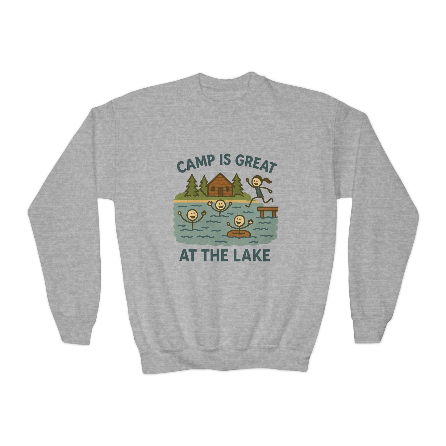 Youth Crewneck Sweatshirt Lake