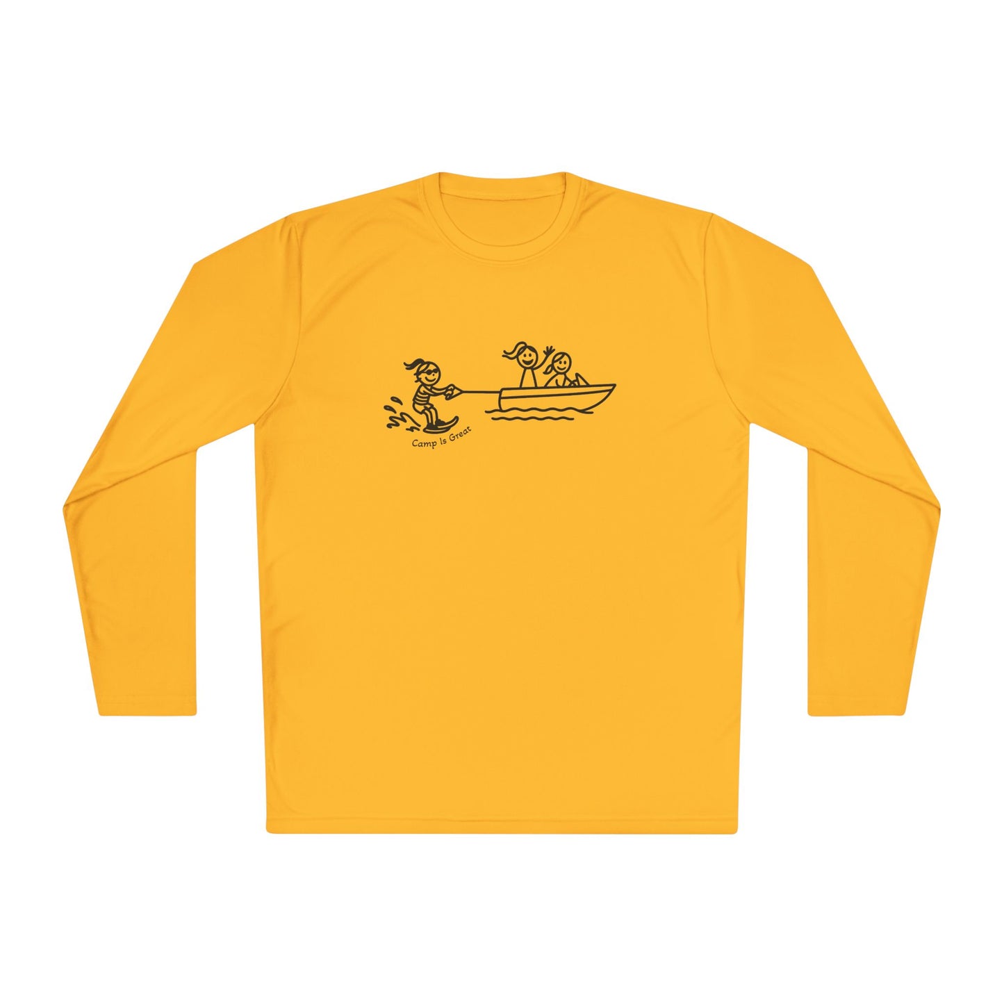 Unisex Lightweight Long Sleeve Tee Waterski