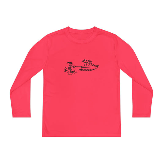 Youth Long Sleeve Competitor Tee Waterski