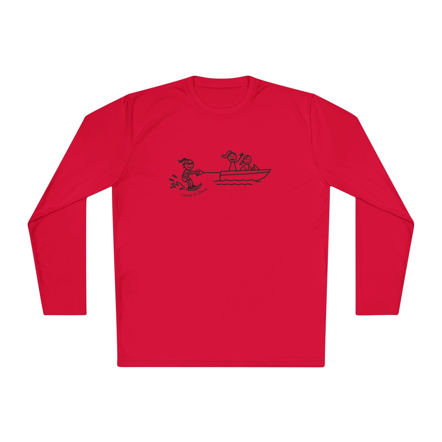Unisex Lightweight Long Sleeve Tee Waterski