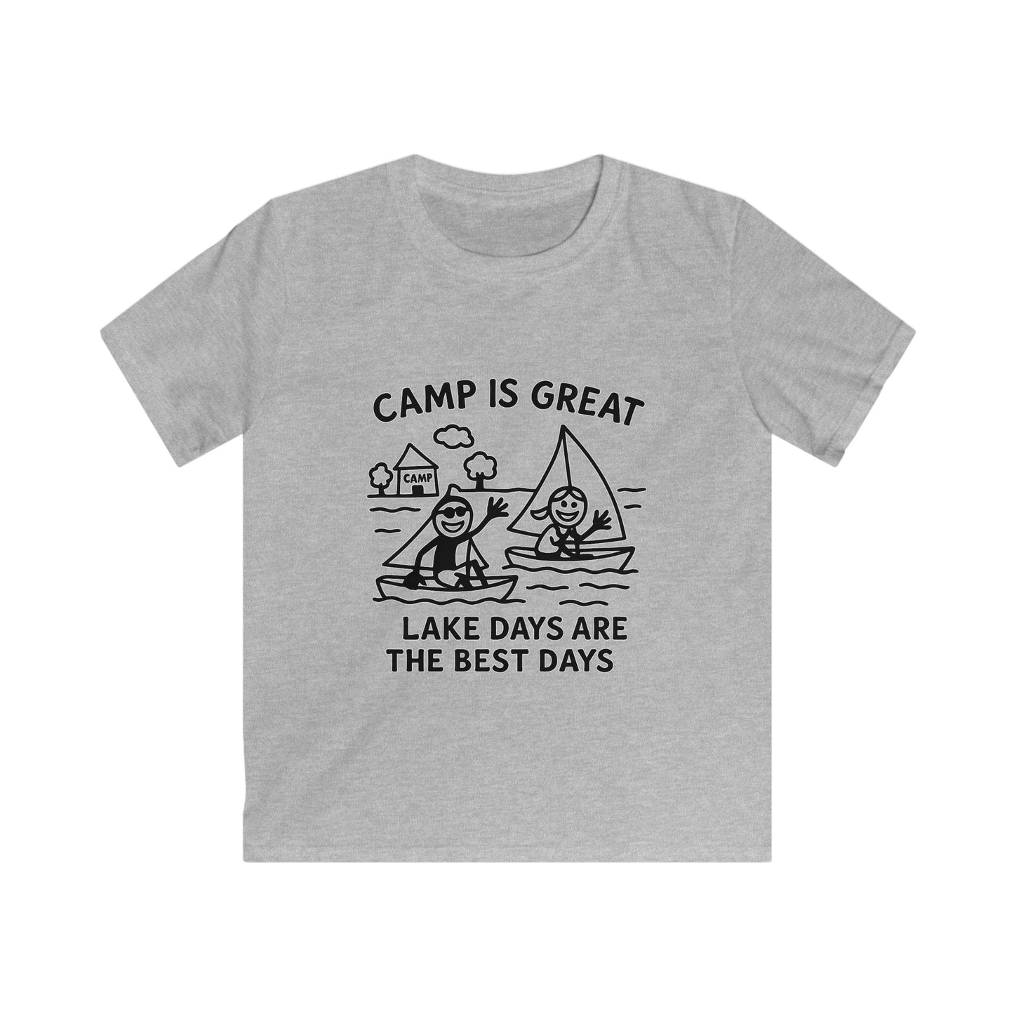 Kids Softstyle Tee Lake Days
