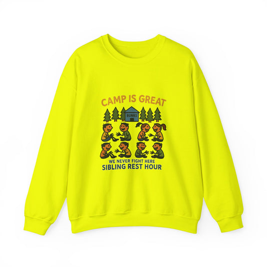 Unisex Heavy Blend™ Crewneck Sweatshirt Sibling Rest Hour