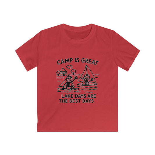 Kids Softstyle Tee Lake Days