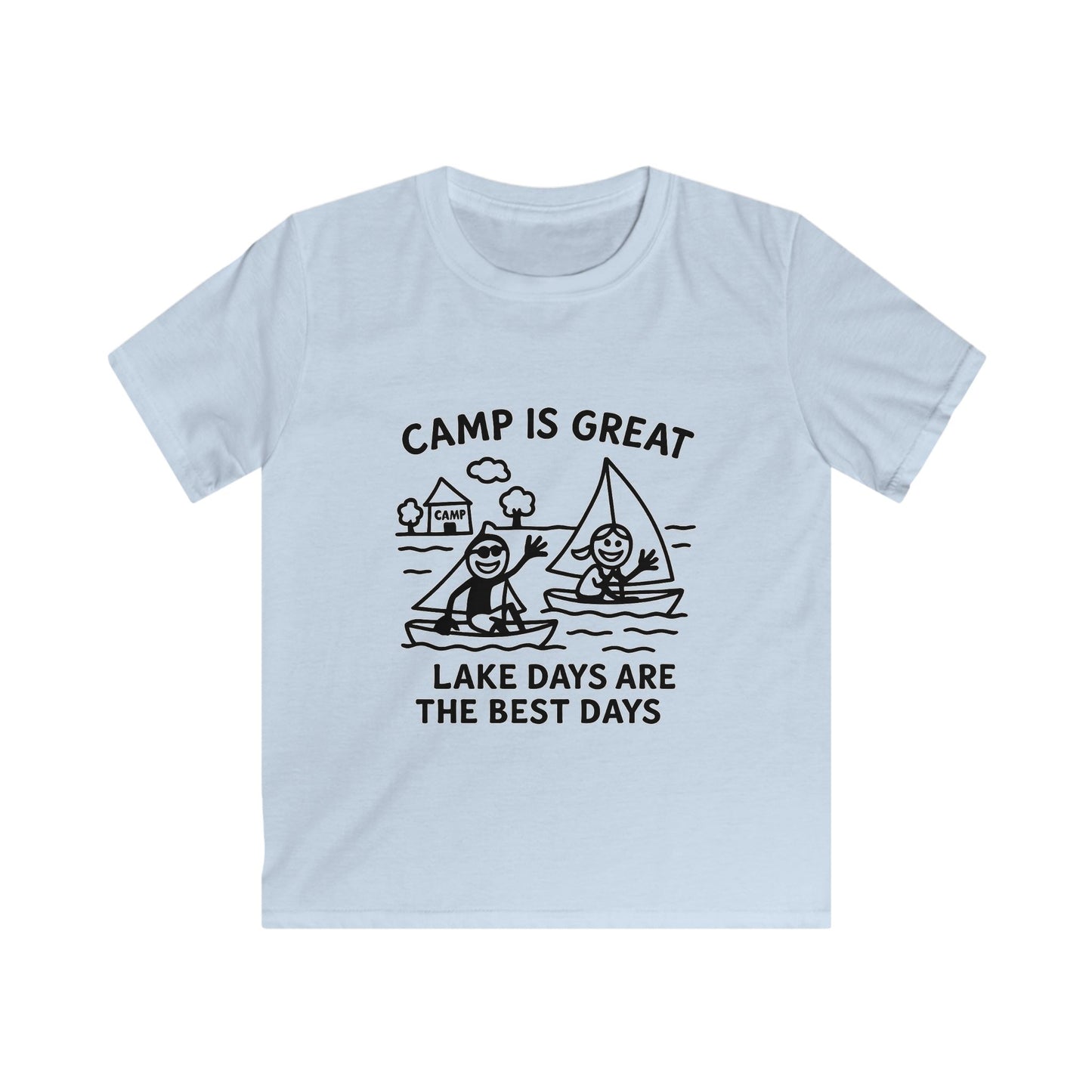 Kids Softstyle Tee Lake Days
