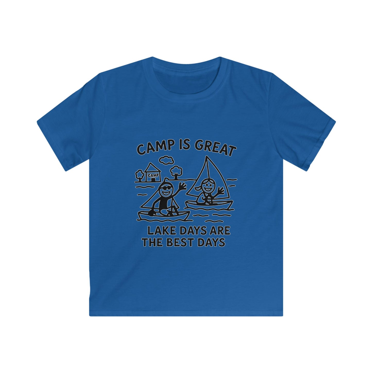 Kids Softstyle Tee Lake Days