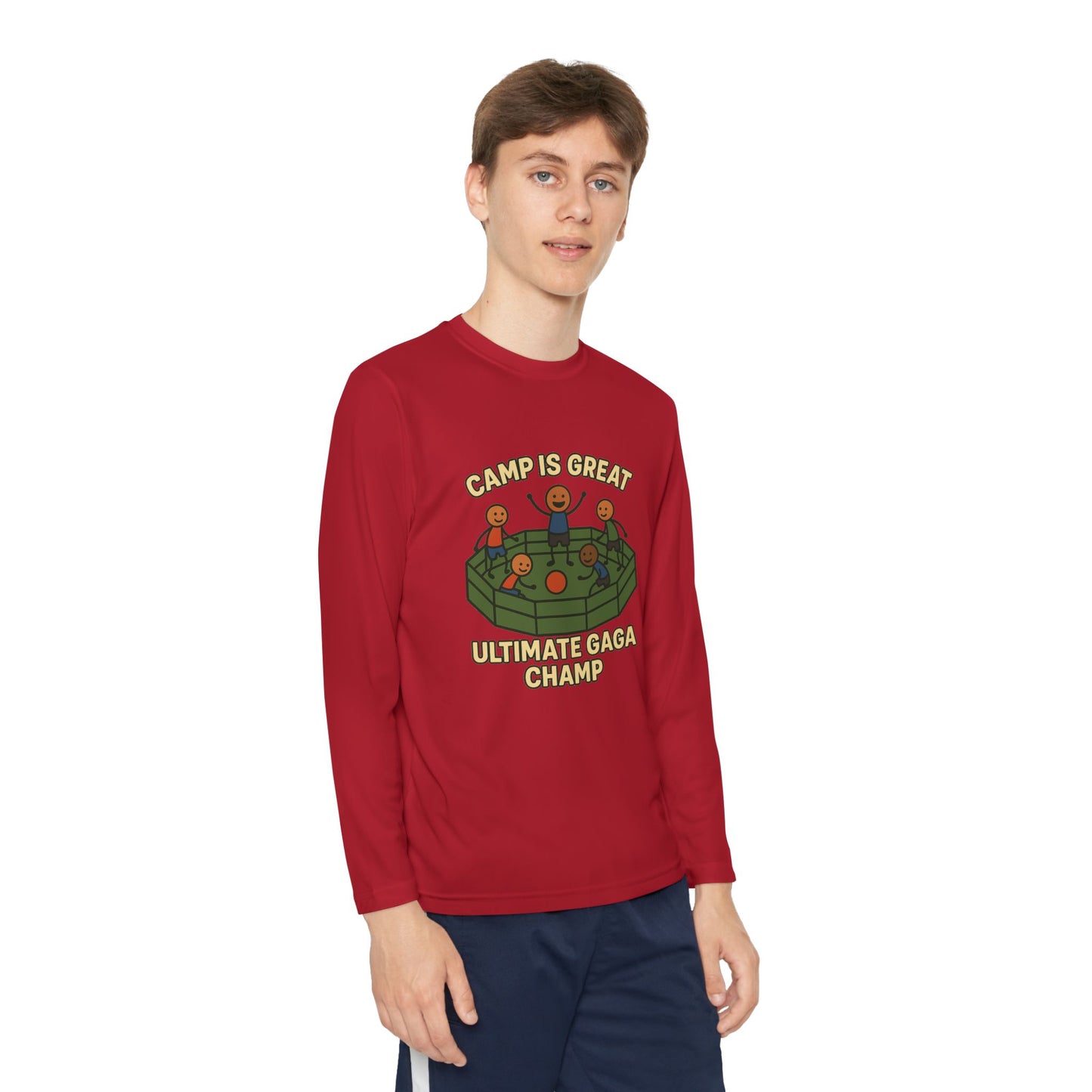 Youth Long Sleeve Competitor Tee GA Champ