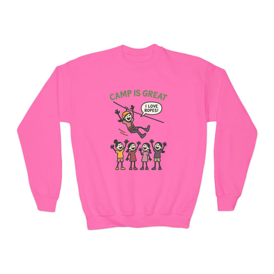 Youth Crewneck Sweatshirt Ropes