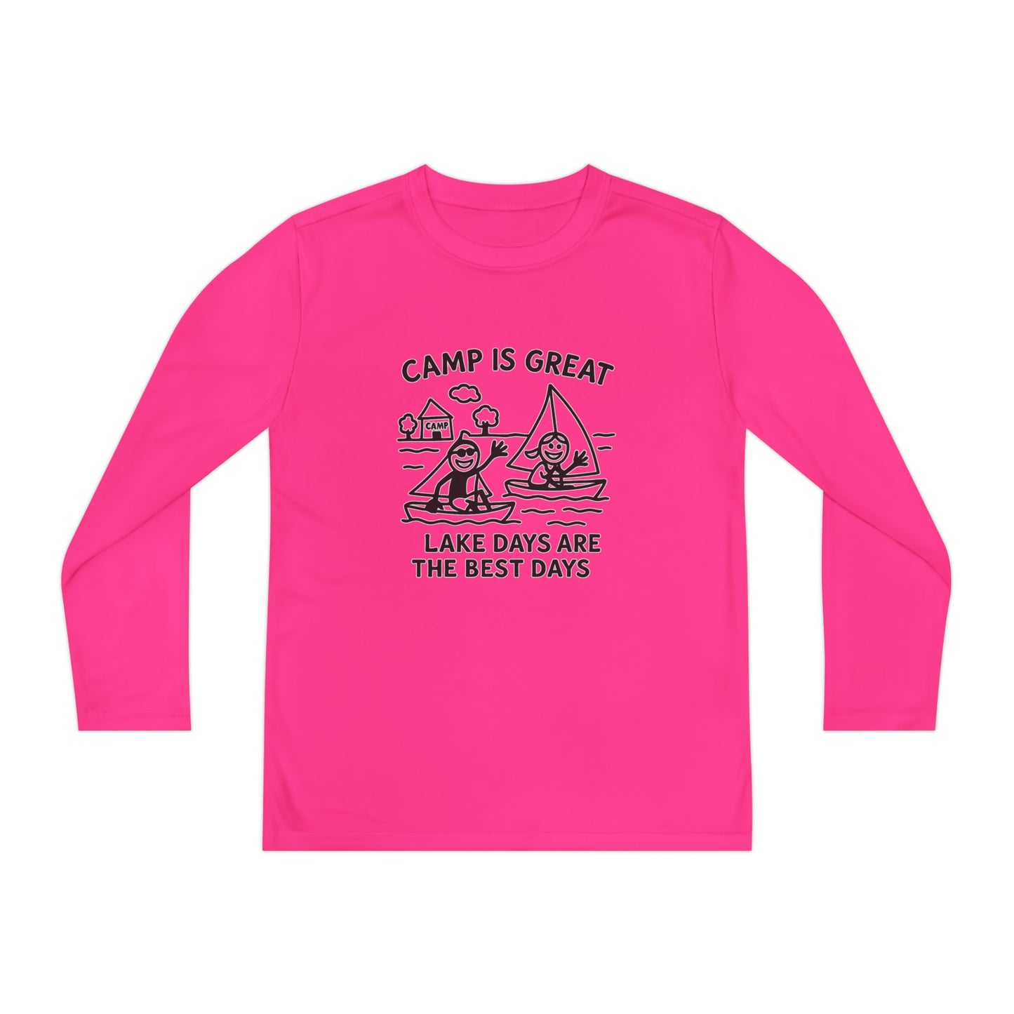 Youth Long Sleeve Competitor Tee Lake Days