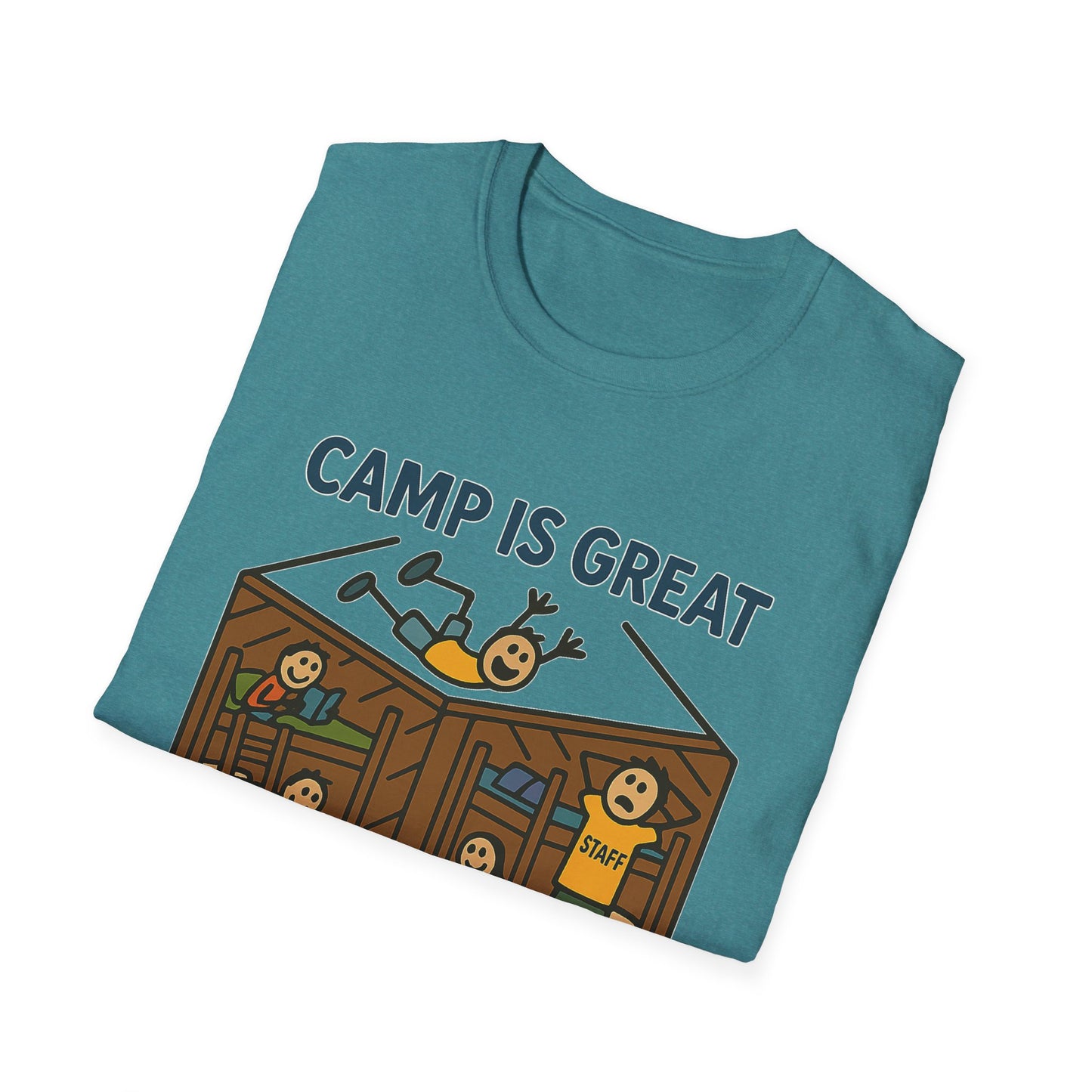 Unisex Softstyle T-Shirt Typical Day in the Cabin