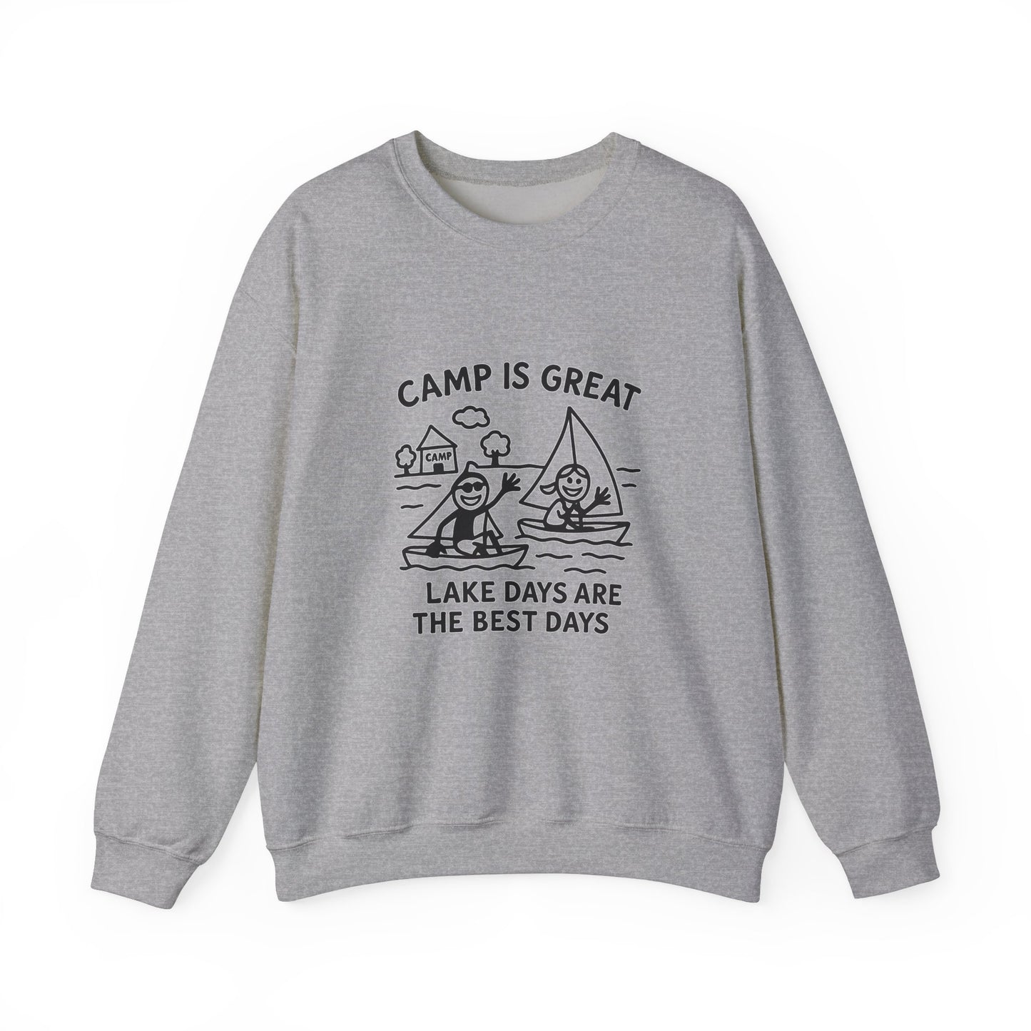 Unisex Heavy Blend™ Crewneck Sweatshirt Lake Days