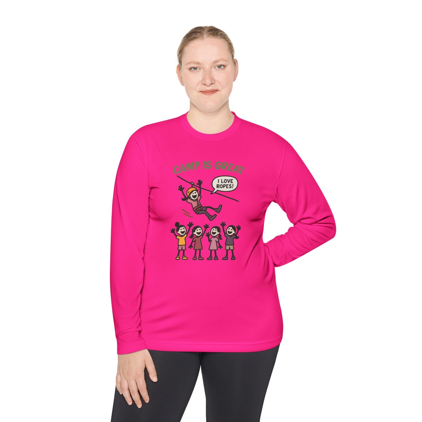 Unisex Lightweight Long Sleeve Tee Ropes