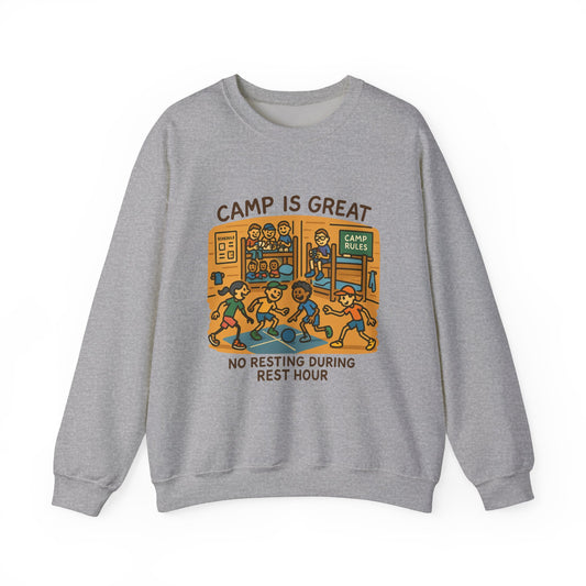 Unisex Heavy Blend™ Crewneck Sweatshirt Rest Hour