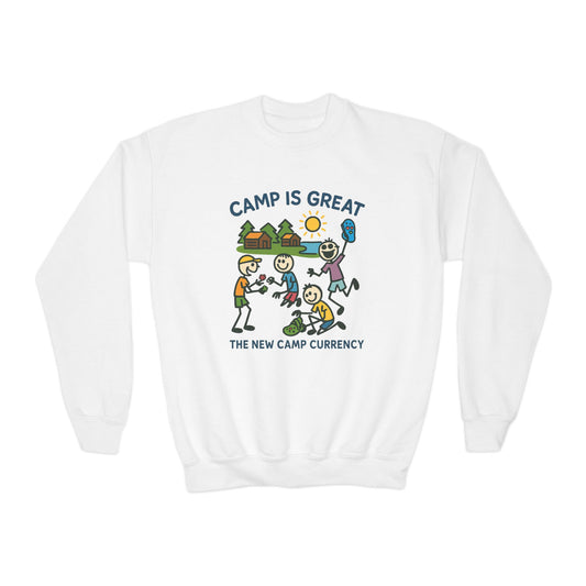 Youth Crewneck Sweatshirt Shoe Charms