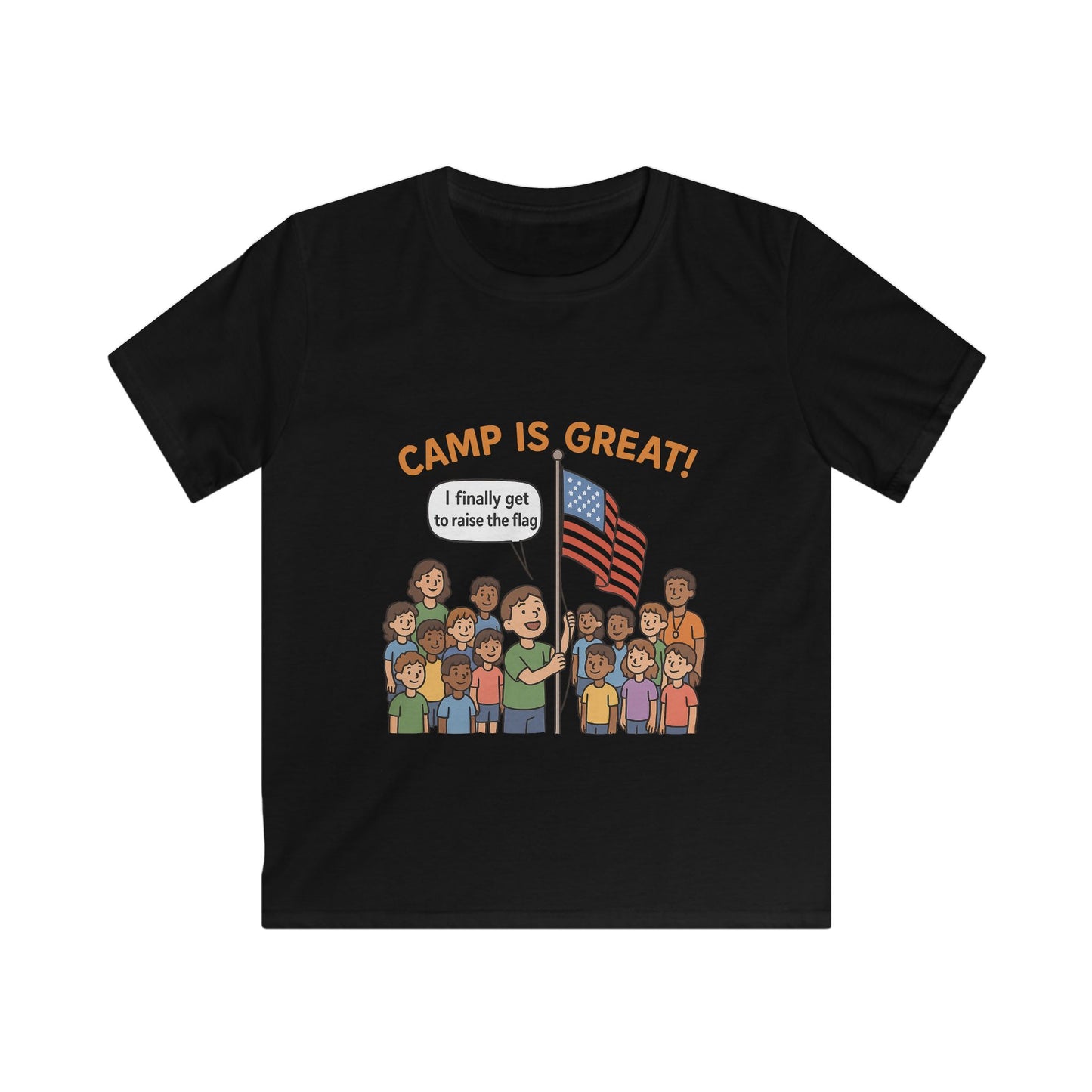 Kids Softstyle Tee Flag