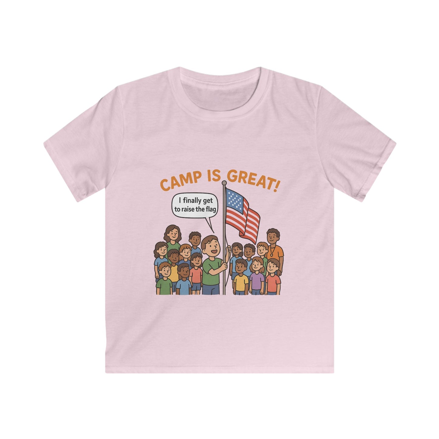 Kids Softstyle Tee Flag
