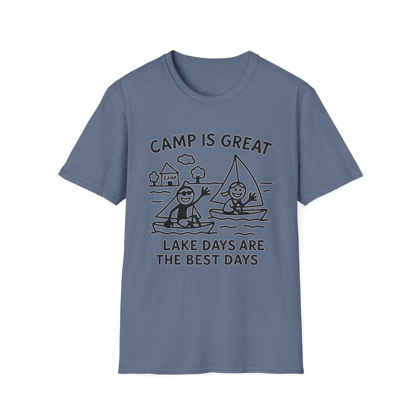 Unisex Softstyle T-Shirt Lake Days