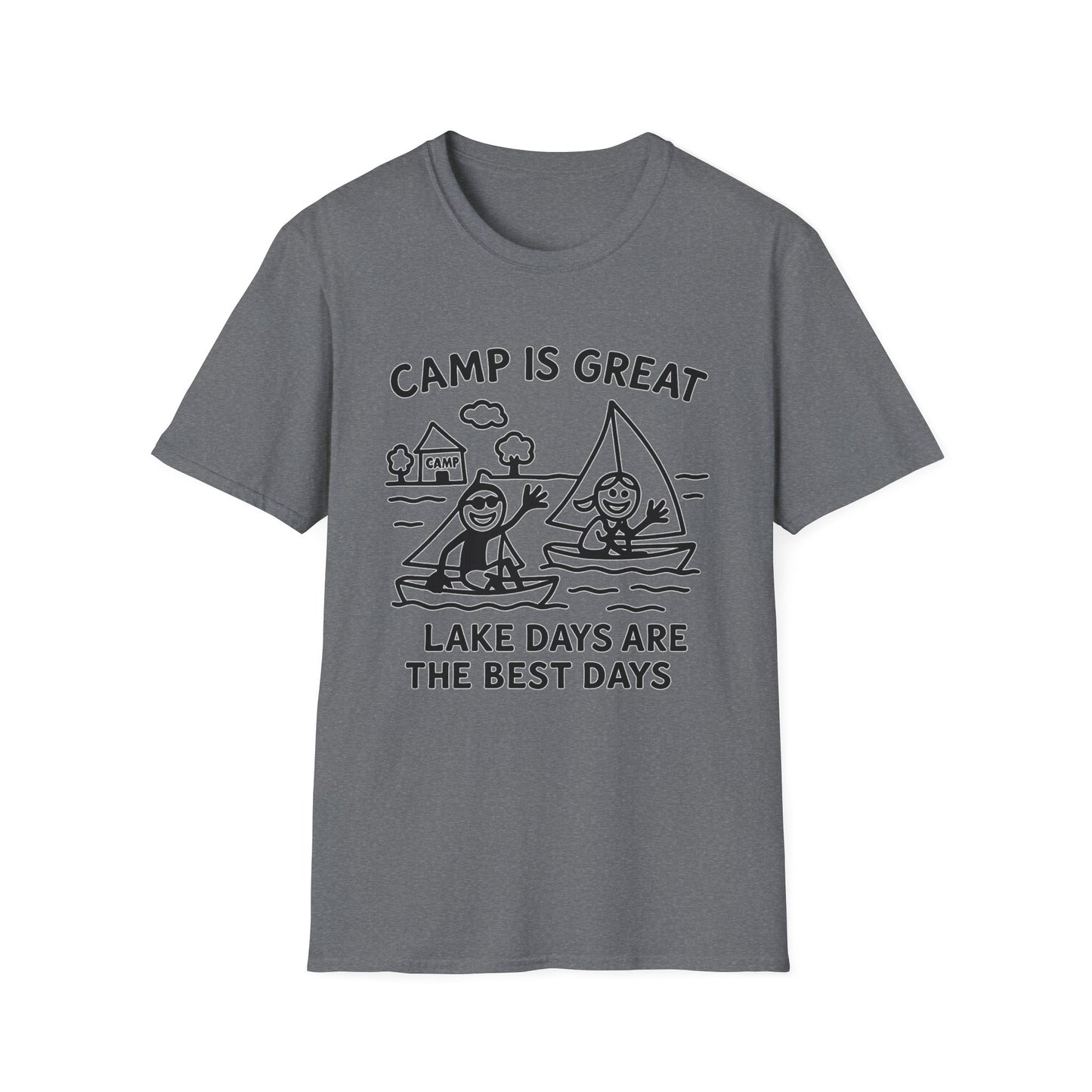 Unisex Softstyle T-Shirt Lake Days
